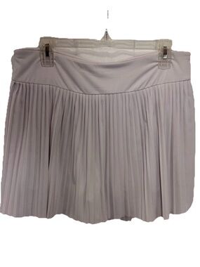 Kyodan White Pleated Mini Pleated Skort